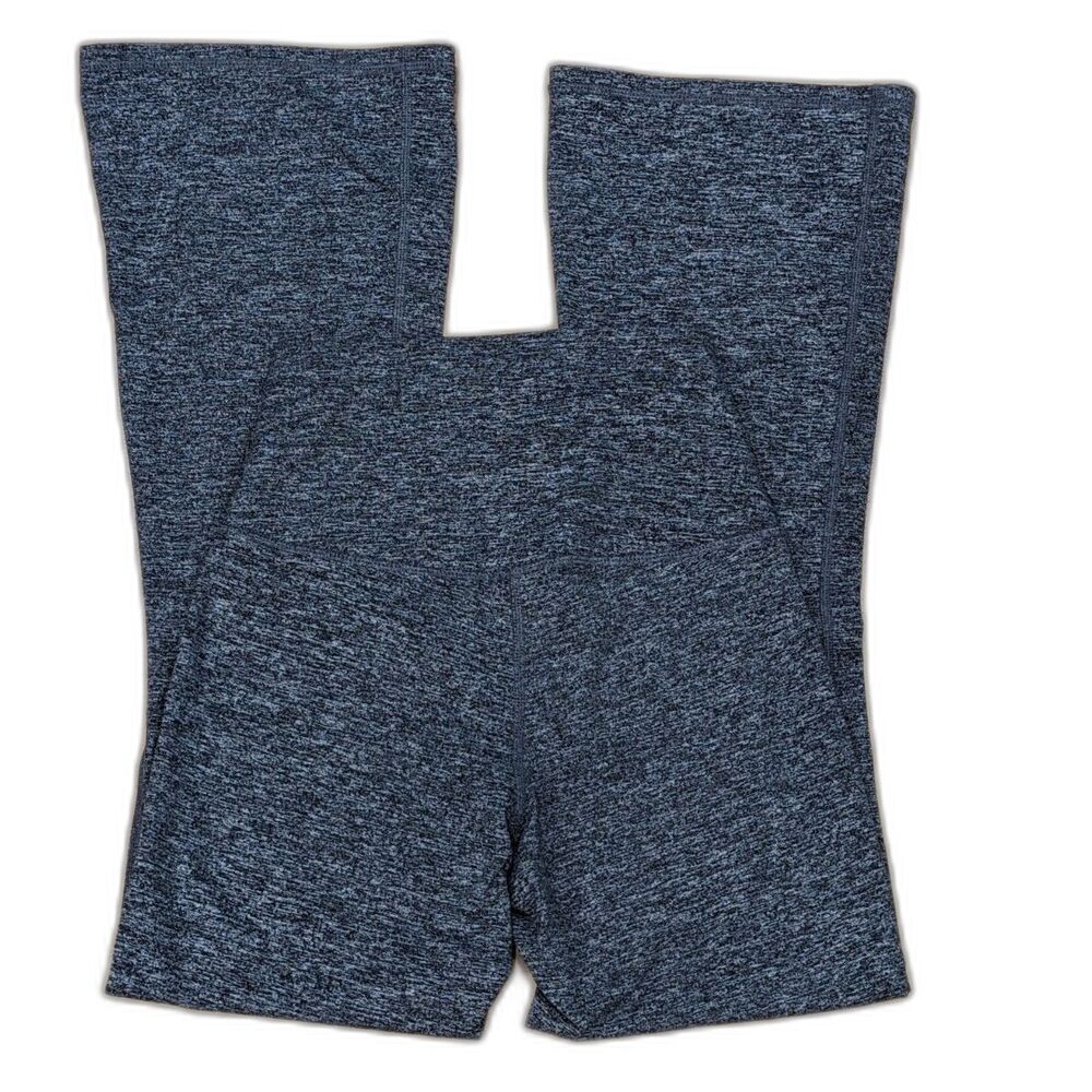 Quince Yoga Flare Pants XS Bootcut Cropped High Rise Gray